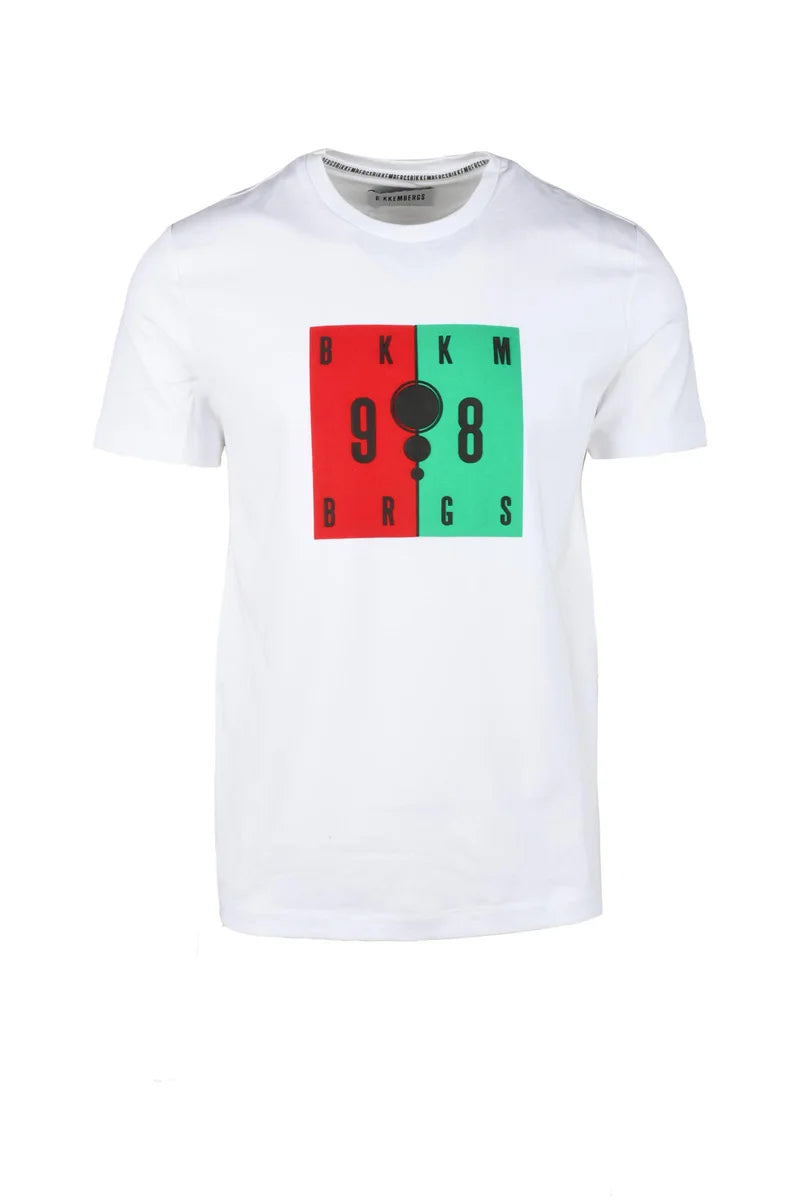 Bikkembergs T-shirt Girocollo - Bianco