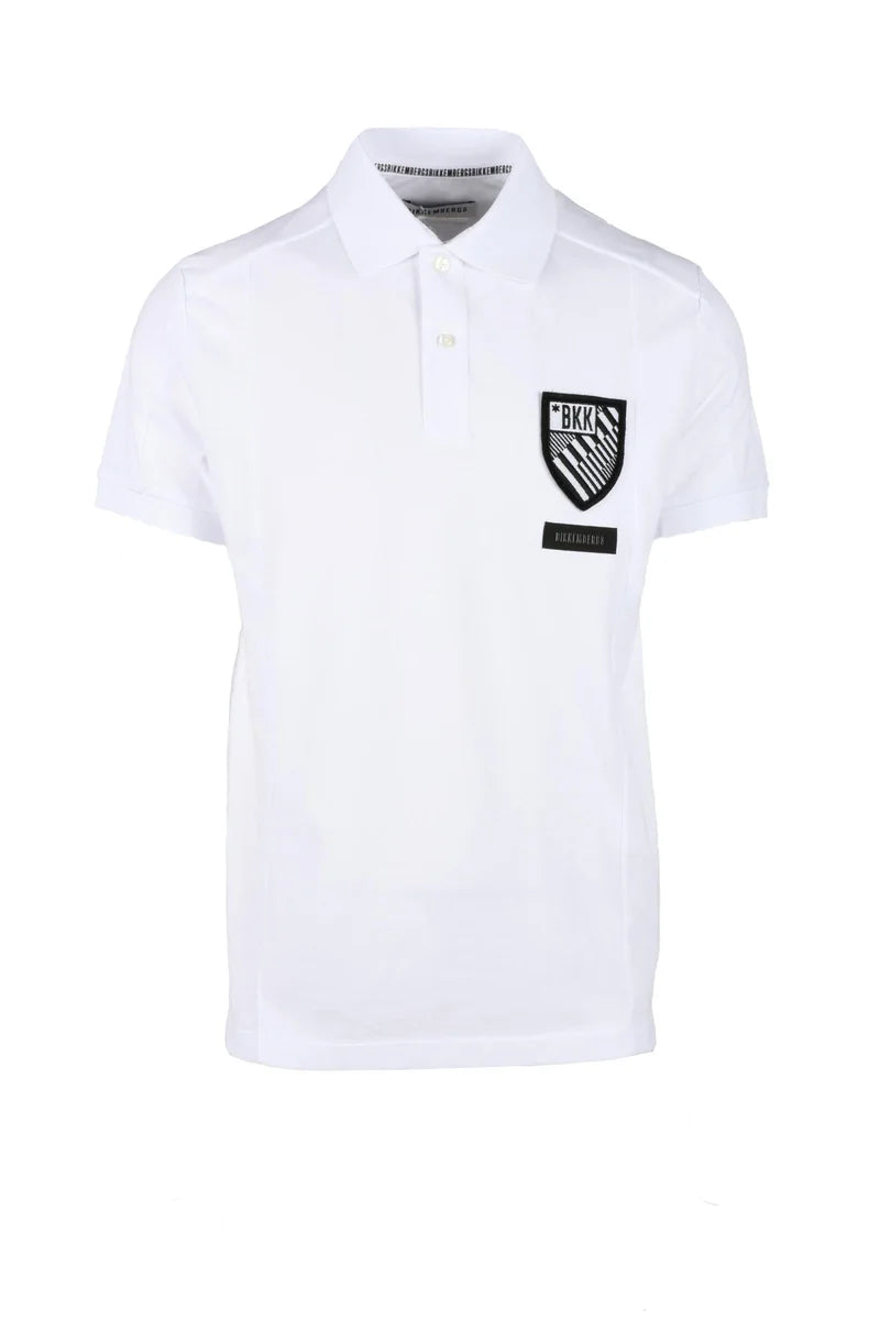 Bikkembergs Polo Manica Corta - Bianco