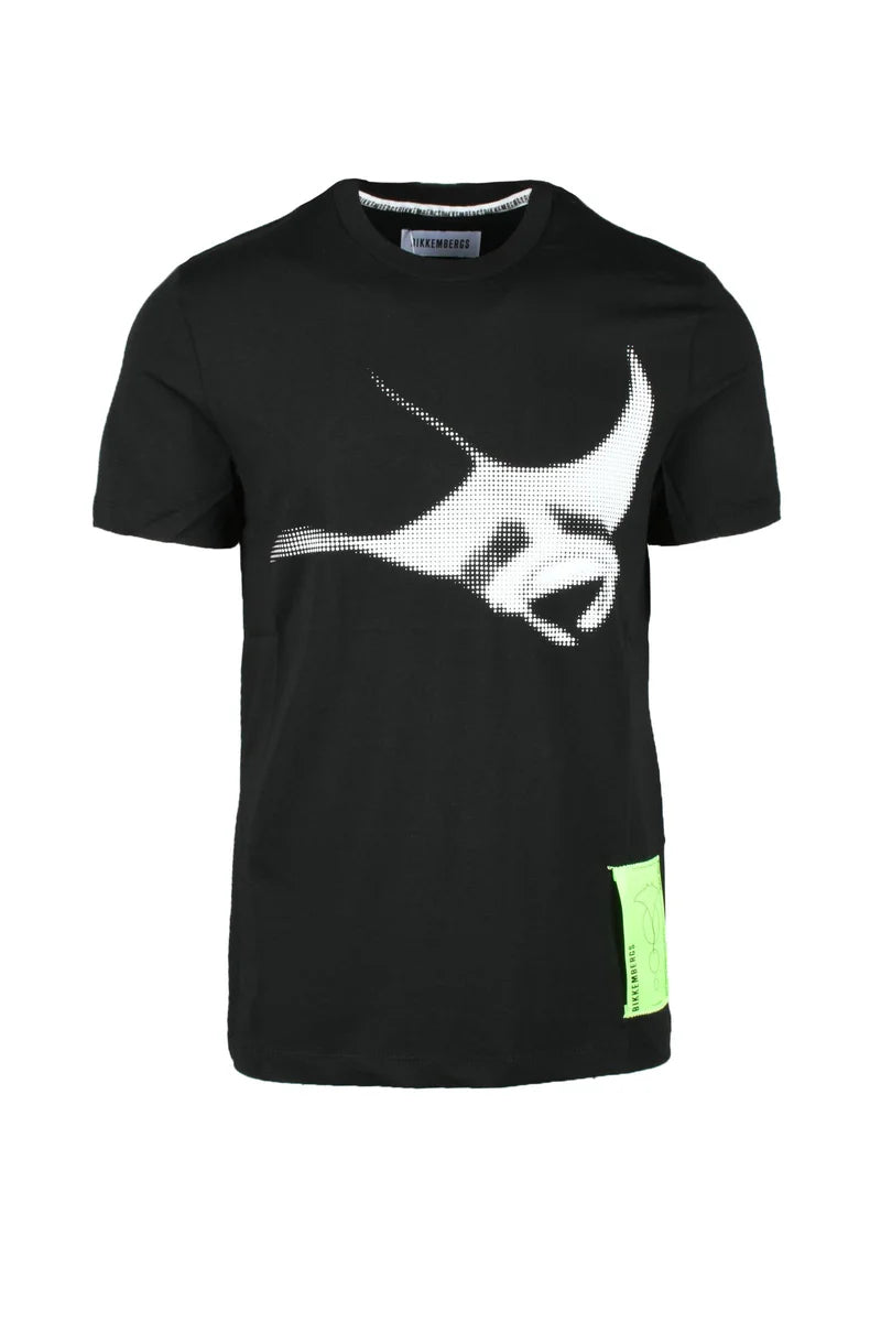 Bikkembergs T-shirt Girocollo - Nero
