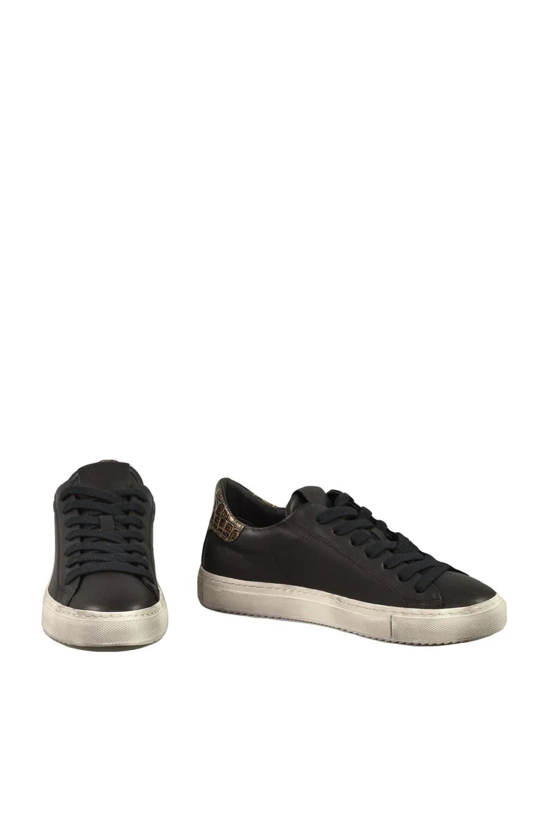 Nevver Sneakers Pelle Black/Brown