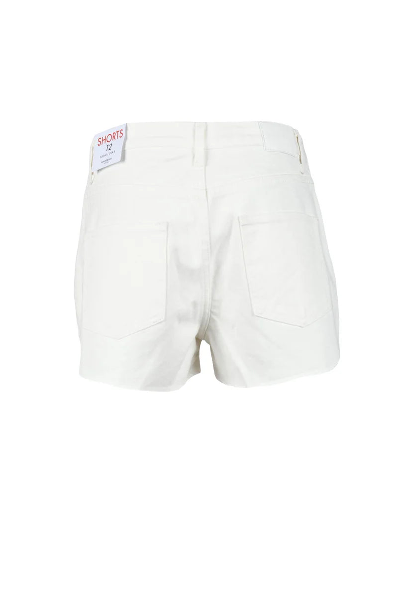Glamorous Short Donna Bianco