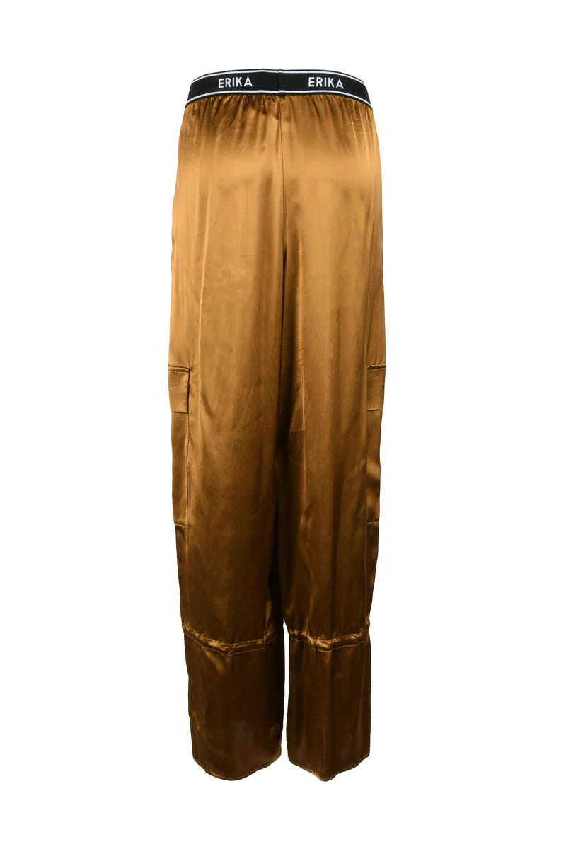 Erika Cavallini Pantalone Cargo - Bronzo