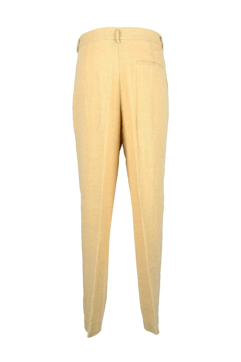 Forte_forte Pantalone Lino - Beige