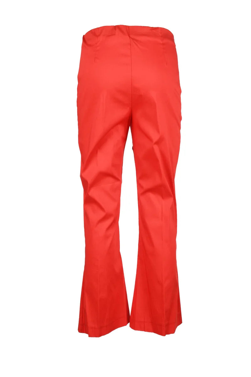 Millenovecentosettantotto Pantalone Cotone Stretch - Rosso