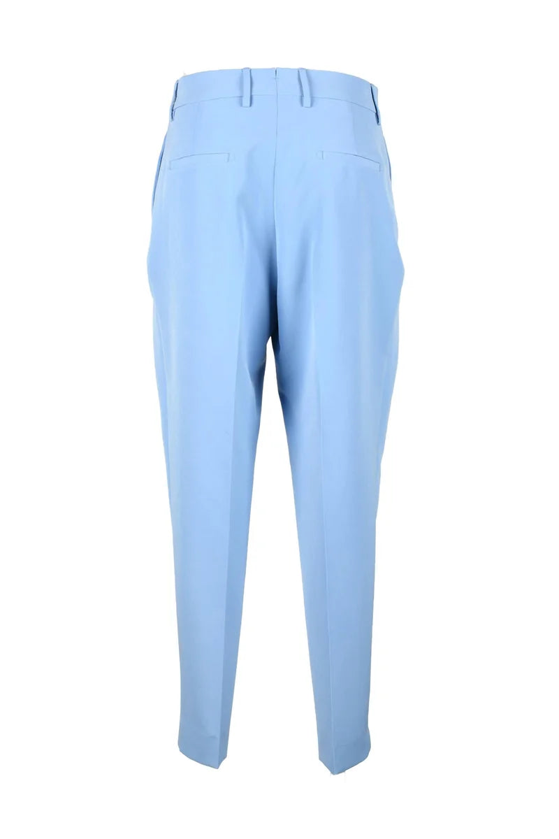 Berwich Pantalone Stretch - Celeste