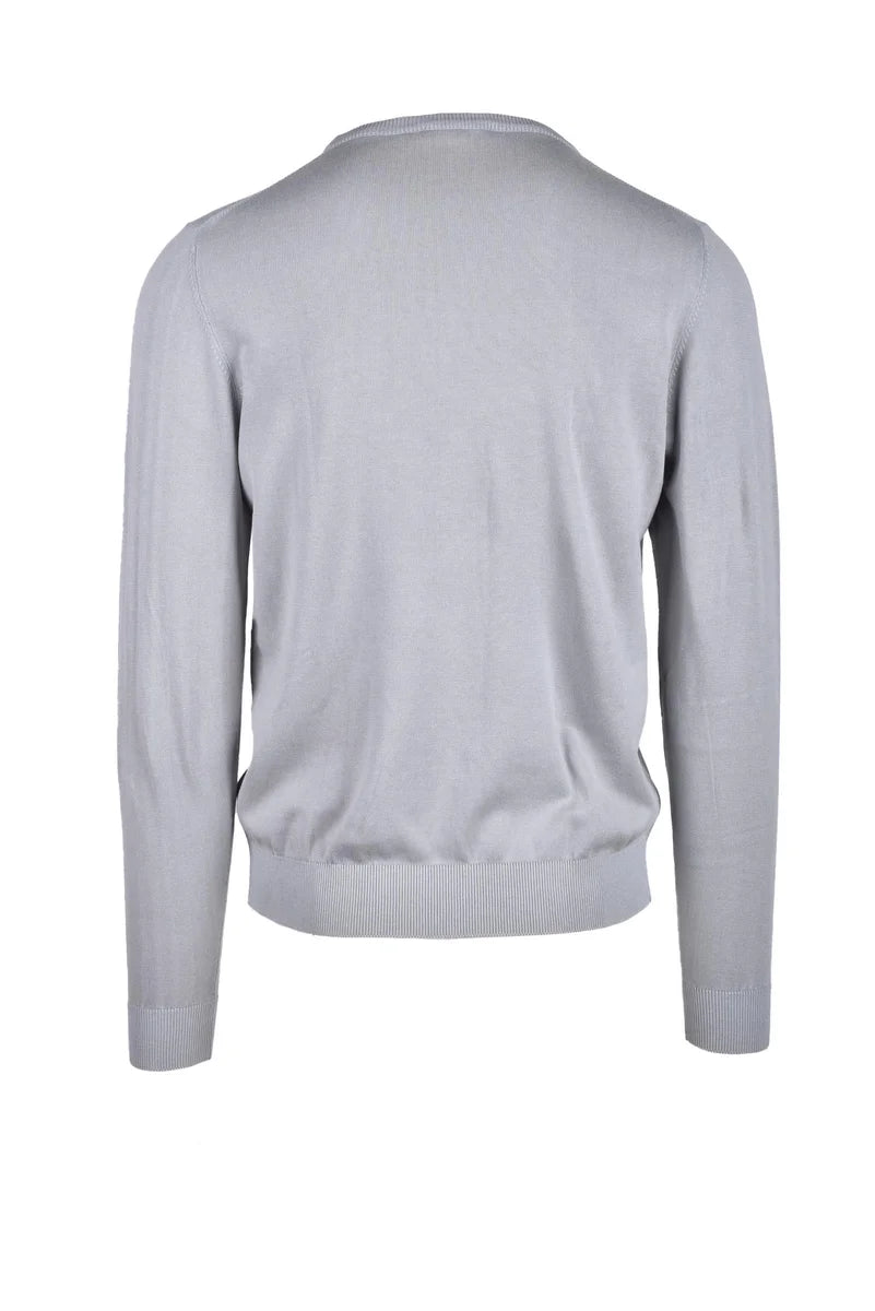 Planet Grid Maglia Cotone - Grigio