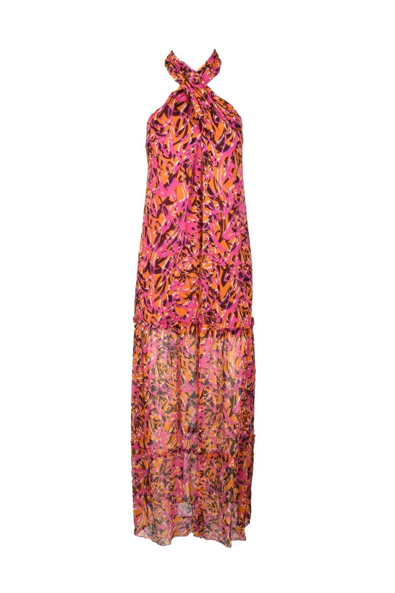 Patrizia Pepe Abito Viscosa - Multicolore