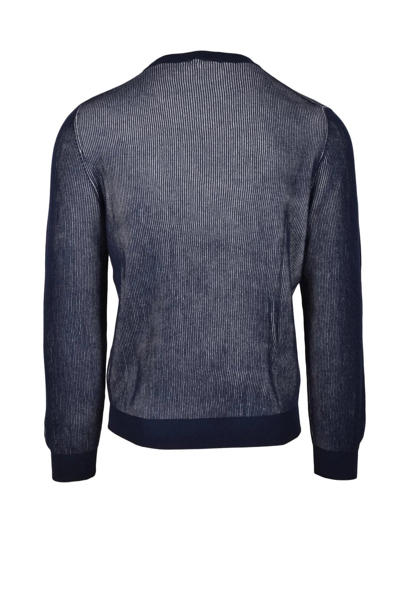 Heritage Maglia Cotone - Blu