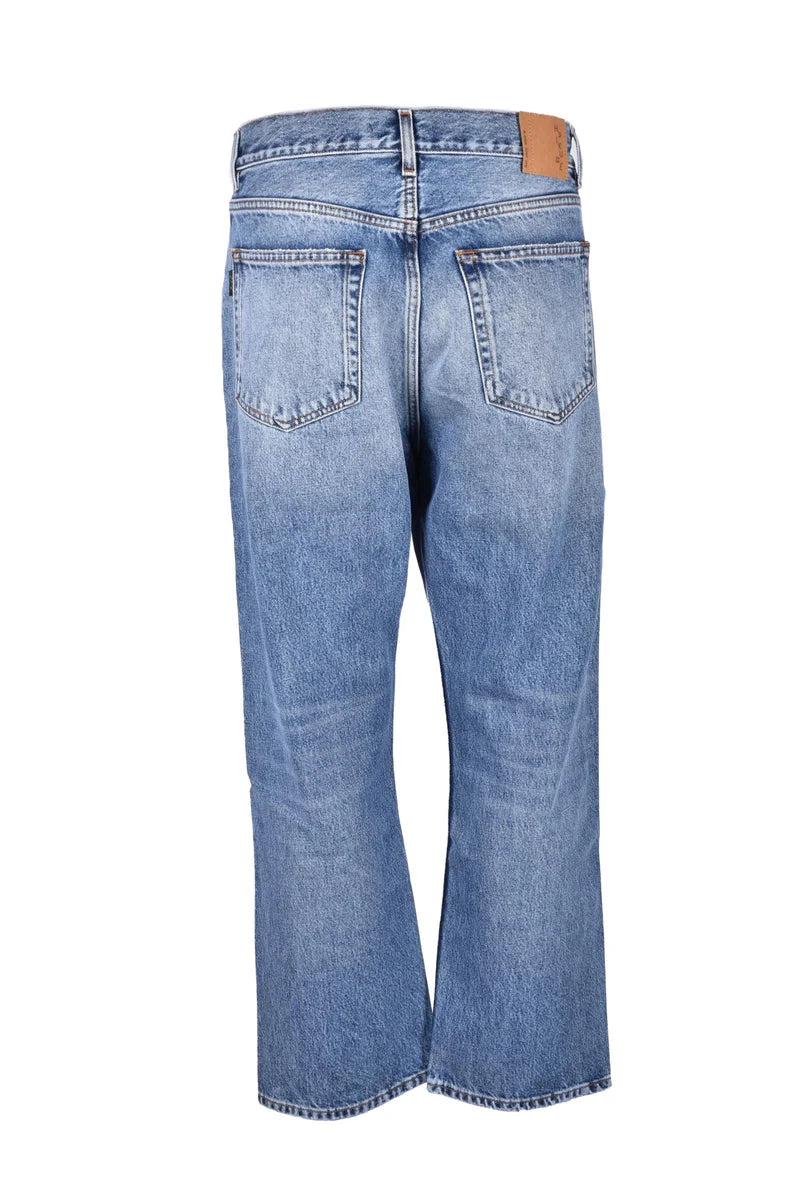 Haikure Jeans in Cotone - Blu