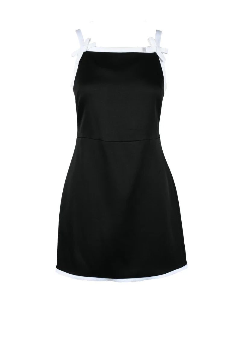 MSGM Abito Tubino - Nero