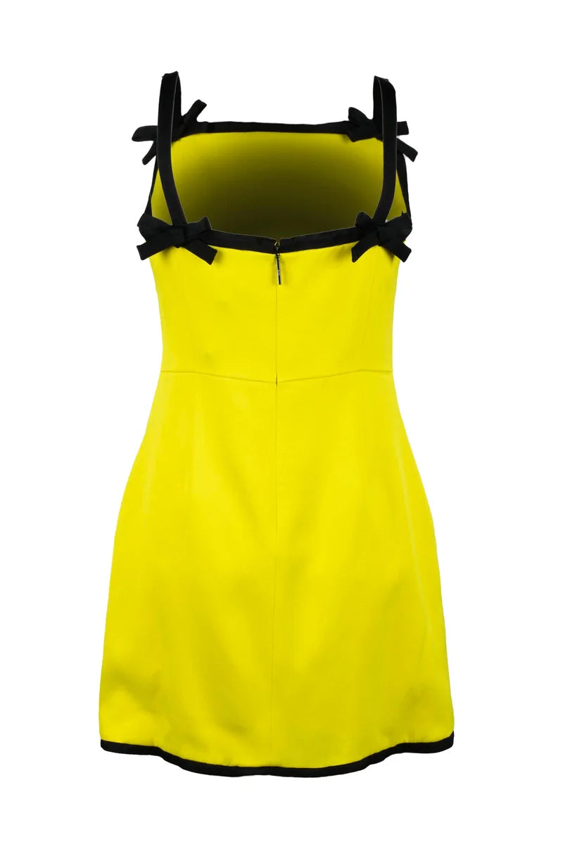 MSGM Abito Tubino - Giallo