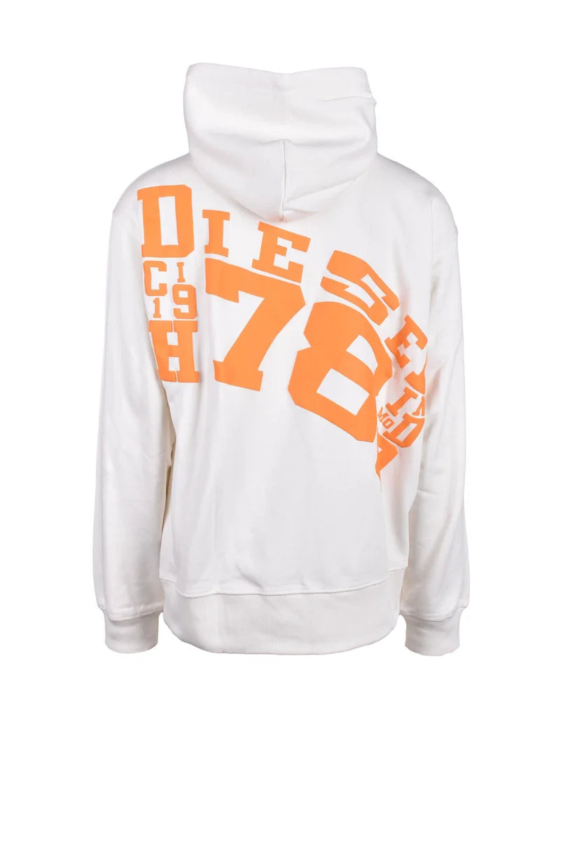 Diesel Felpa Girocollo - Bianco