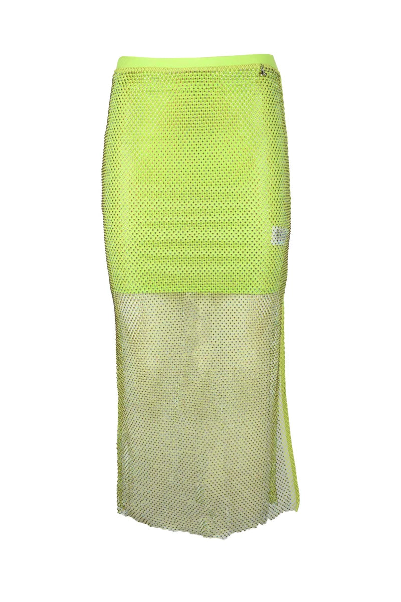 Patrizia Pepe Gonna Paillettes - Verde
