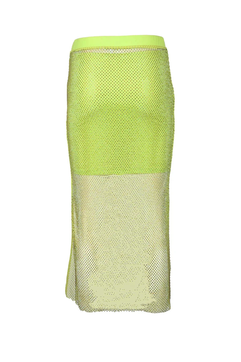 Patrizia Pepe Gonna Paillettes - Verde