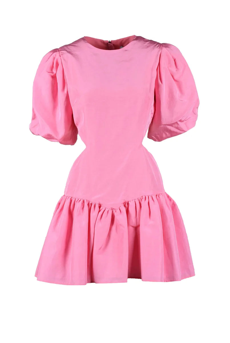 MSGM Abito Palloncino Sbuffo - Rosa
