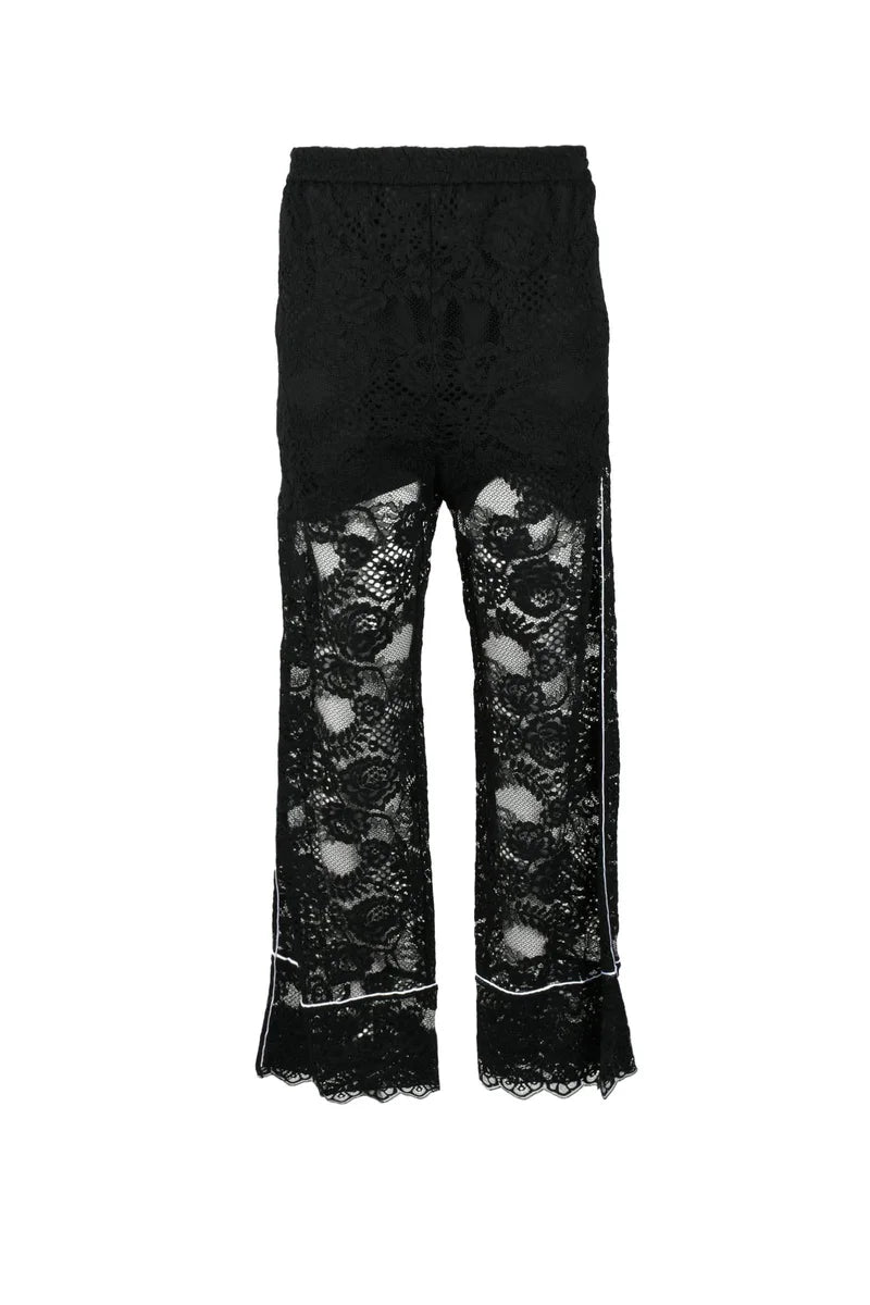 MSGM Tuta in Pizzo - Nero