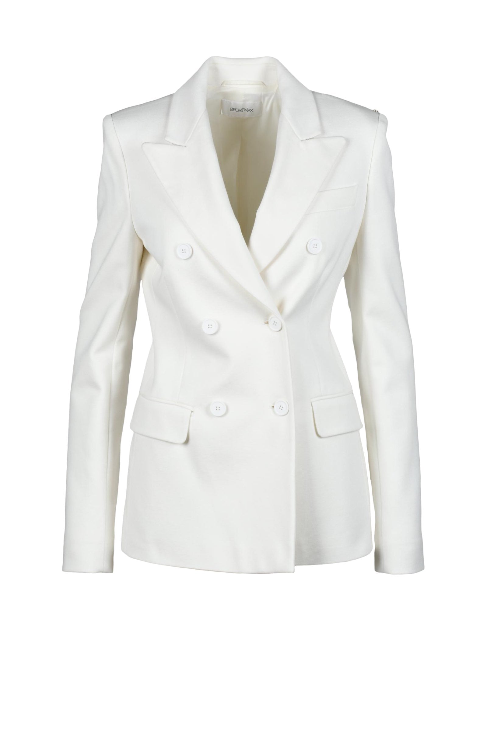 Sportmax Giacca Doppiopetto - Bianco