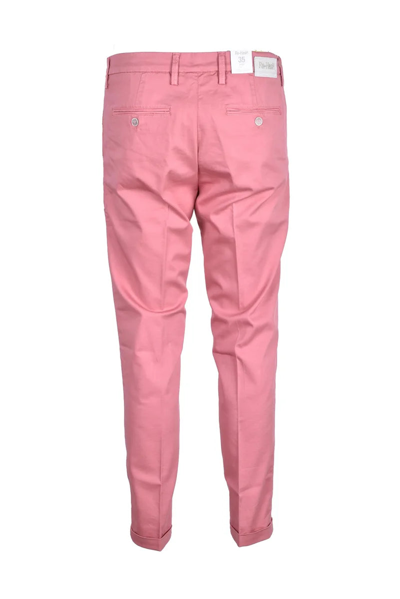 Re-hash Pantalone Rosa Uomo