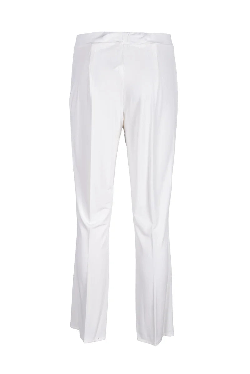 1-one Pantalone Bianco Donna