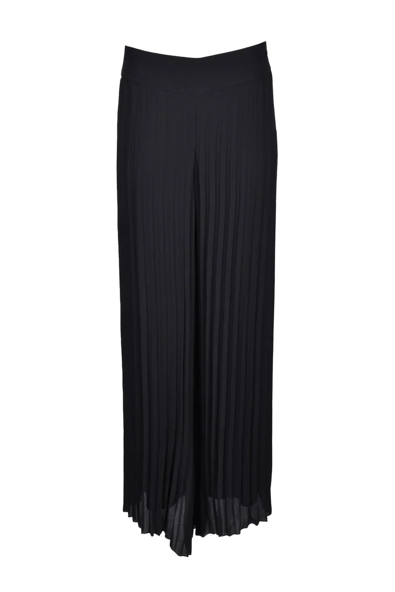 Carla Ruiz Pantaloni Plissettati Nero
