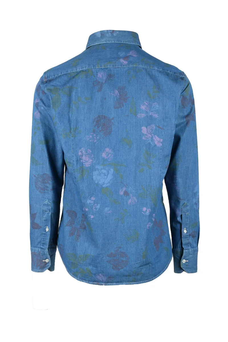 Mariano Napoli Camicia Denim - Cotone