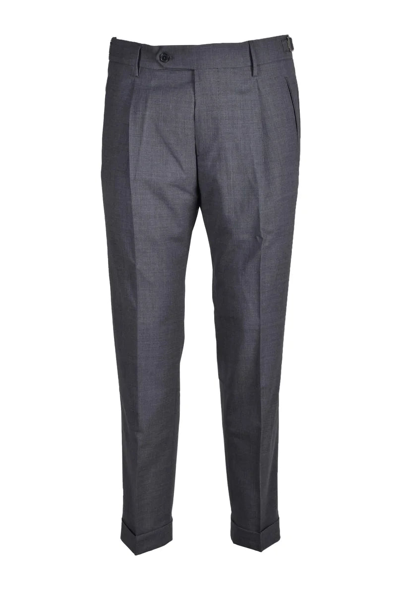 Berwich Pantaloni Lana Vergine - Grigio