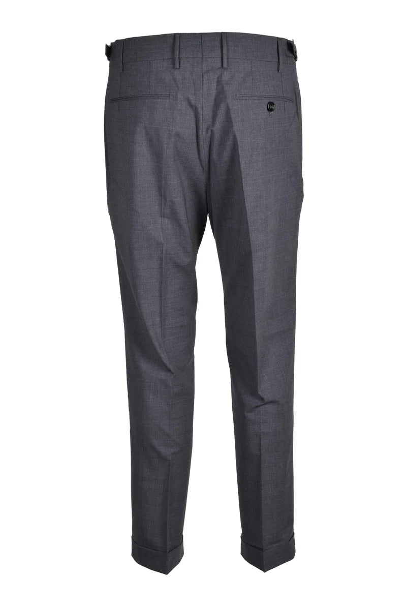 Berwich Pantaloni Lana Vergine - Grigio