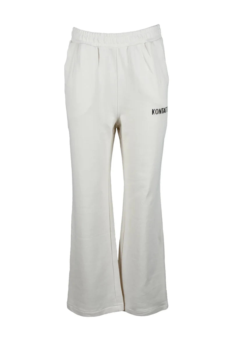 Kontatto Pantalone Bianco Tuta