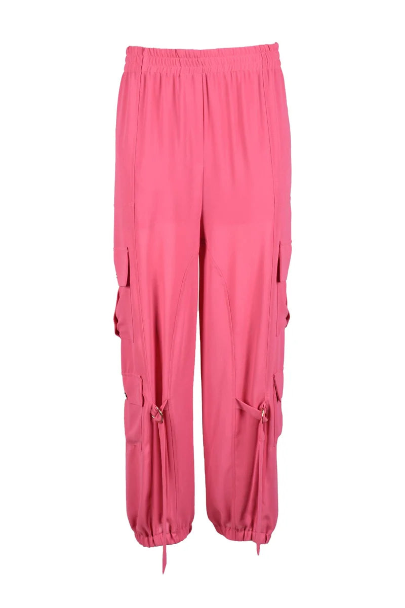 Gil Santucci Pantaloni Cargo - Rosa
