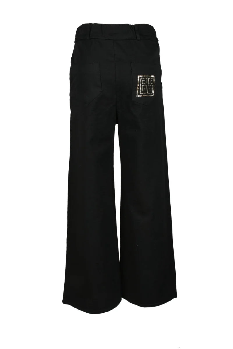 Marci By Gil Santucci Pantaloni Neri Stretch