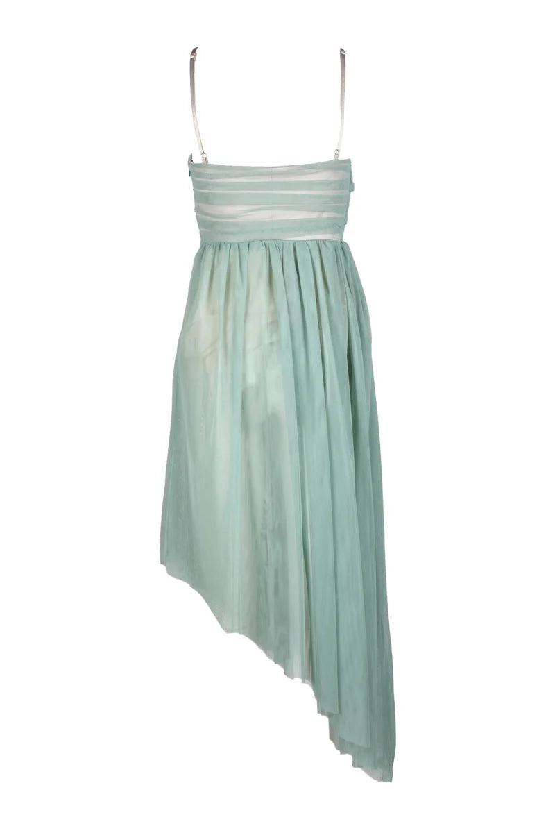 Revise Abito Tulle - Acquamarina