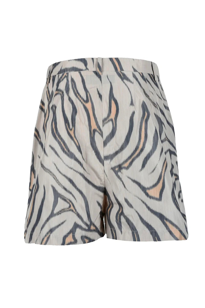 Violanti Short in Poliestere - Beige