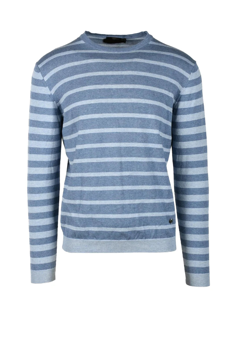 Laboratori Italiani Maglia Cotone - Sky Blue/Light Blue