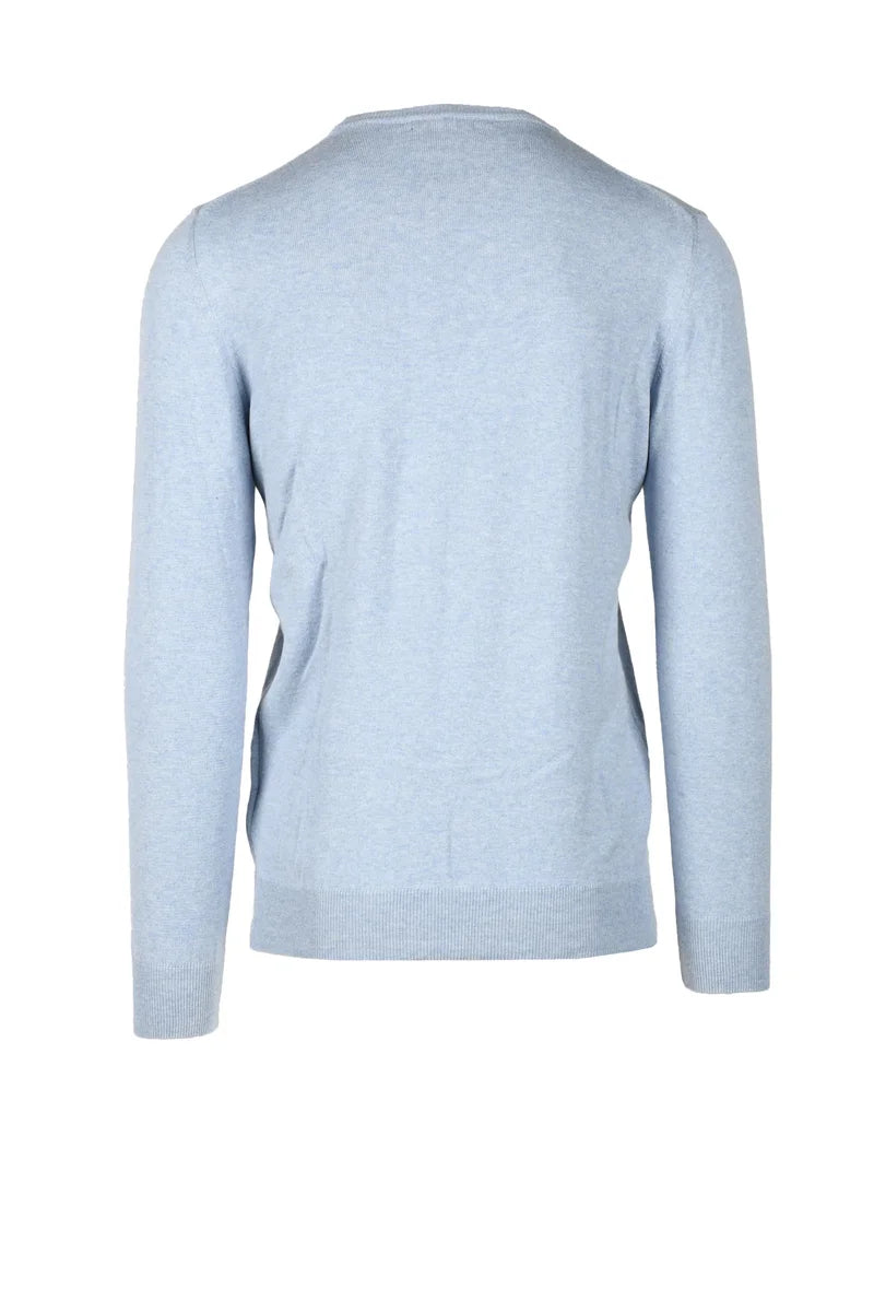 Laboratori Italiani Maglia Cotone - Celeste