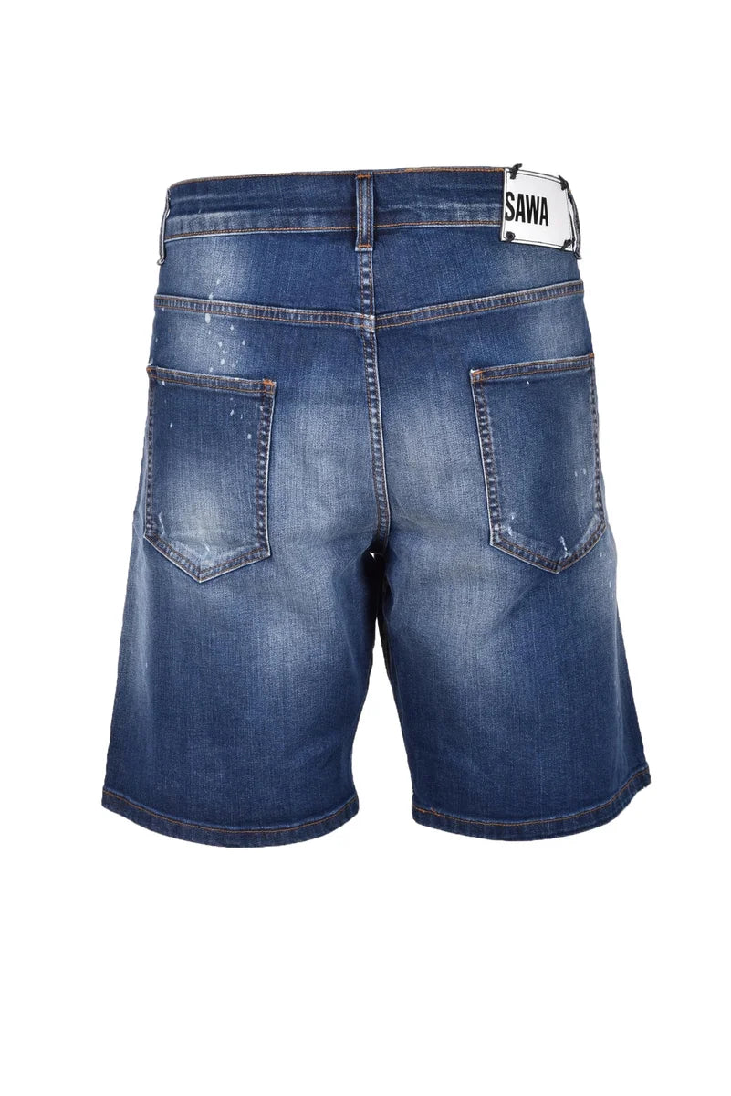 Takeshy Kurosawa Denim Bermuda Shorts