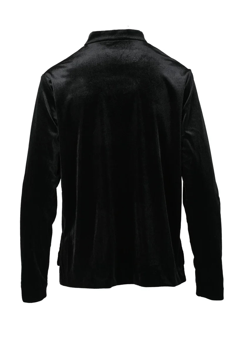 Etichetta Nera* Blusa Poliammide ed Elastan - Nero