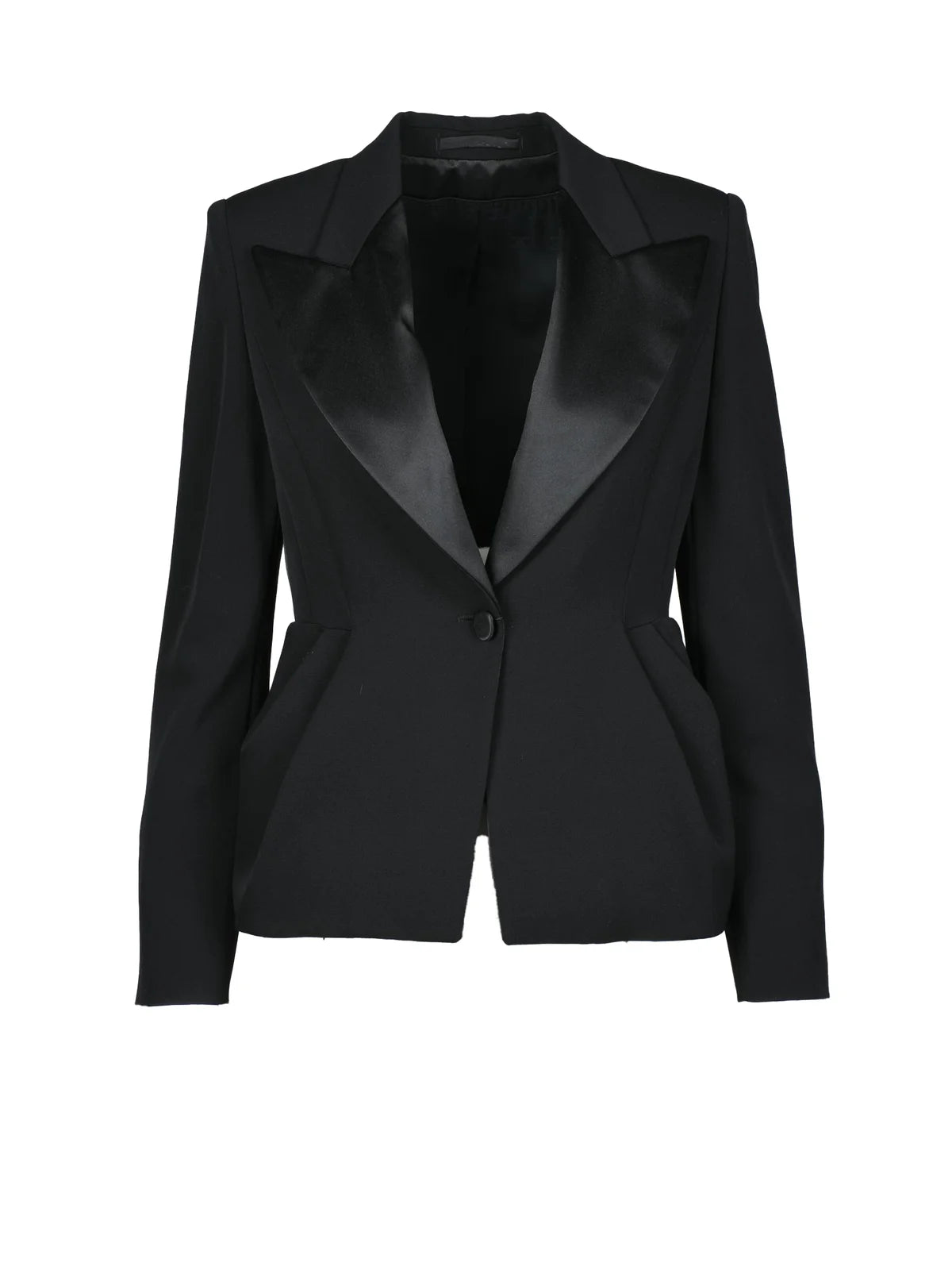 Max Mara Giacca Lana Vergine - Nero