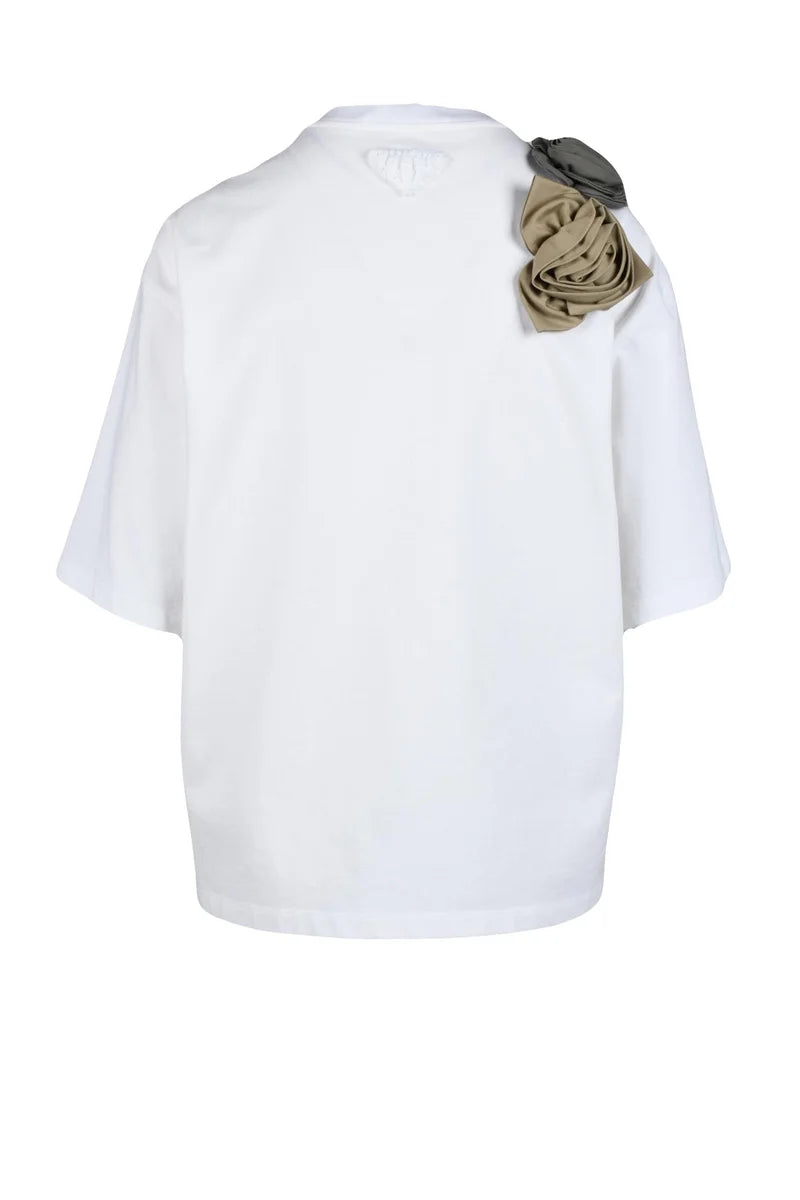 Prada T-shirt Cotone - Bianco