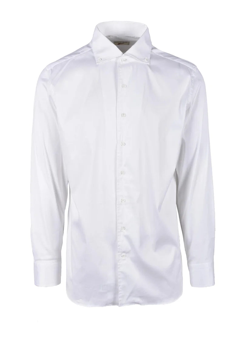 Emanuele Maffeis Camicia Stretch - Bianco