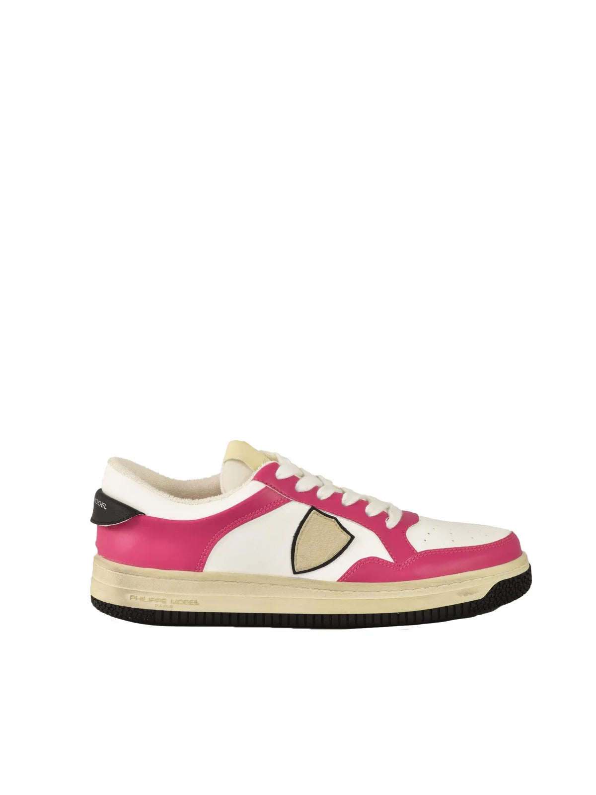 Philippe Model Sneakers Donna White/Fuchsia