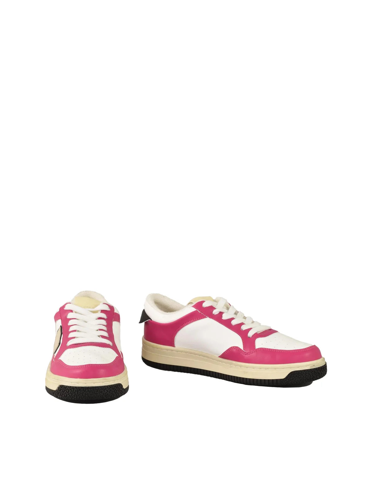 Philippe Model Sneakers Donna White/Fuchsia