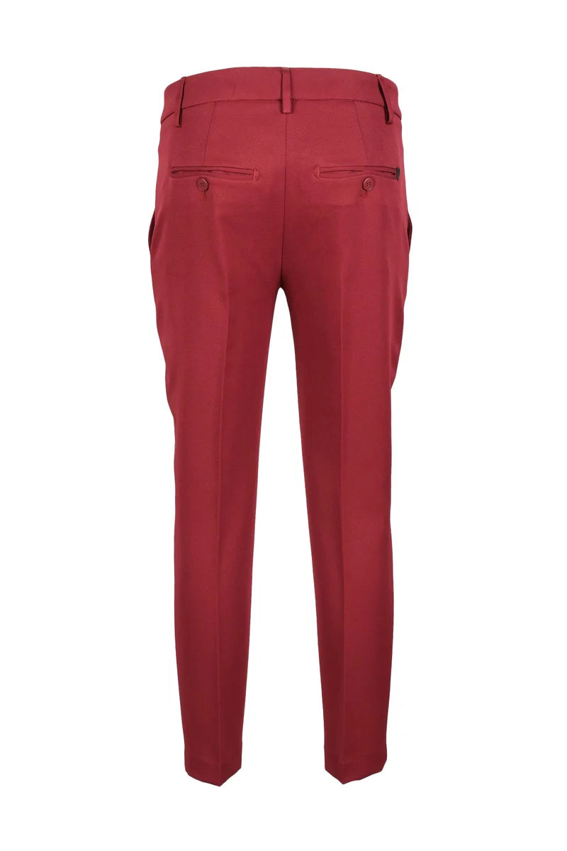 Dondup Pantalone Rosso