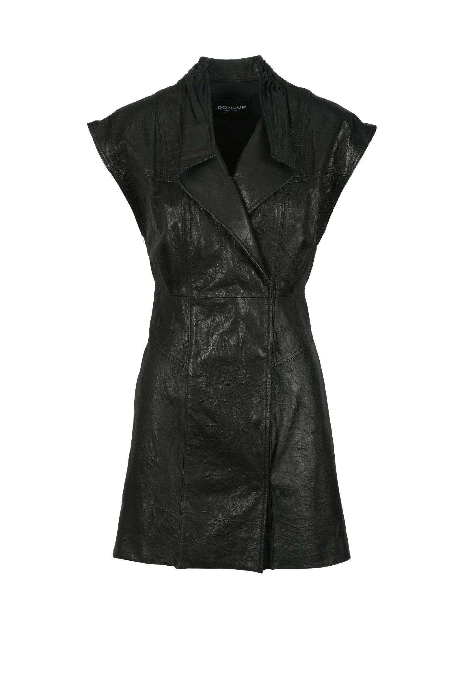 DONDUP leather dress