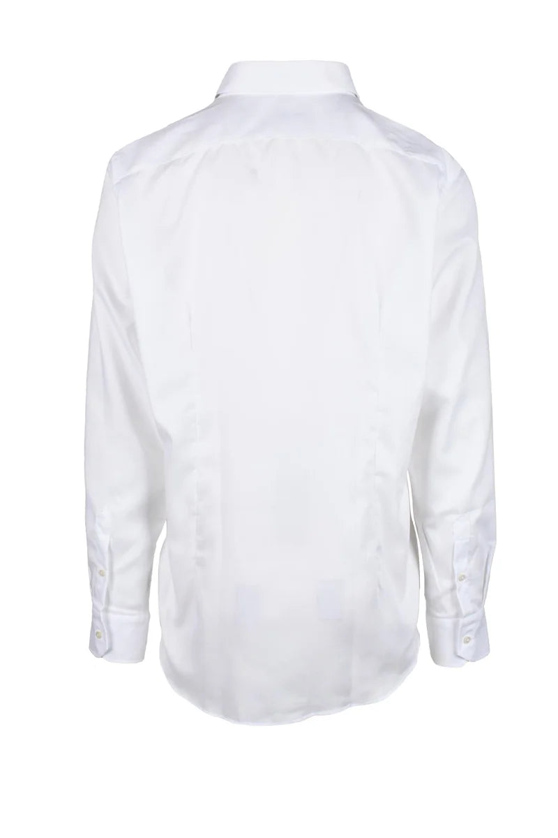 Himon S Camicia Cotone Bianco Uomo
