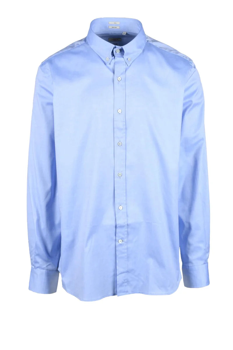 Himon S Camicia Cotone - Celeste