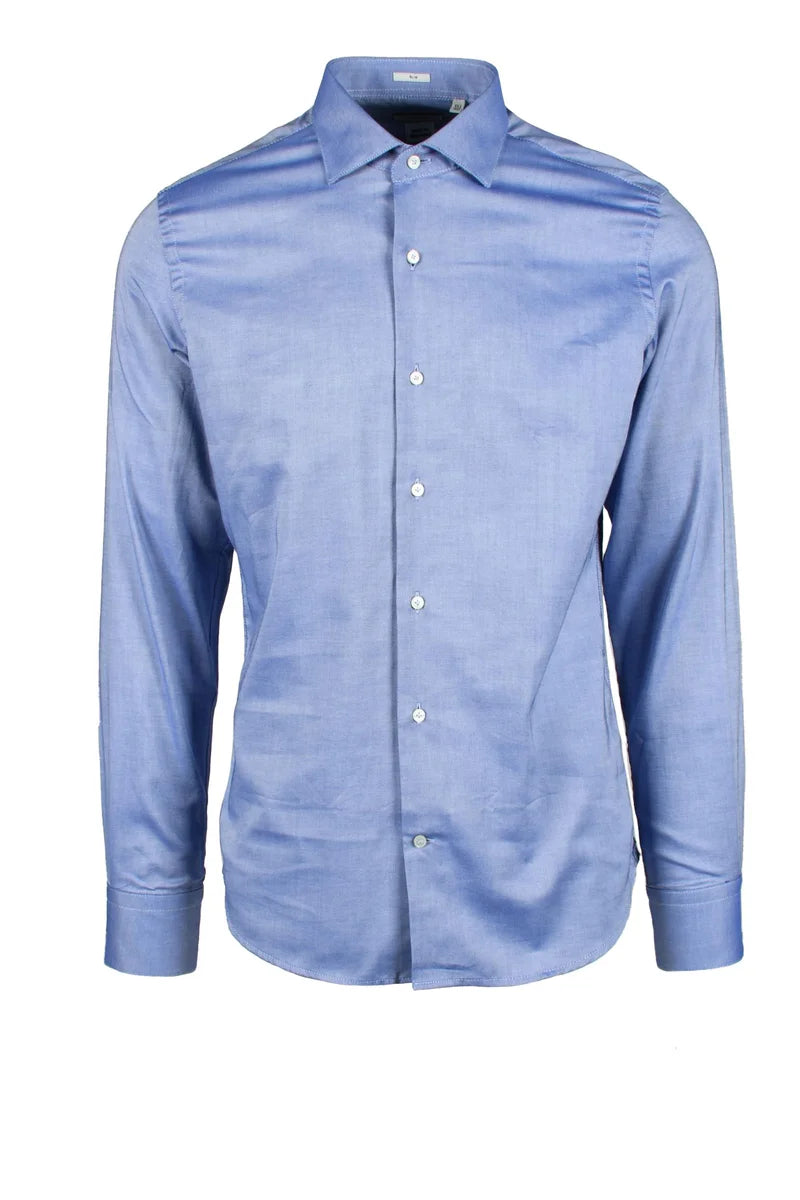 Himon S Camicia Cotone - Blu