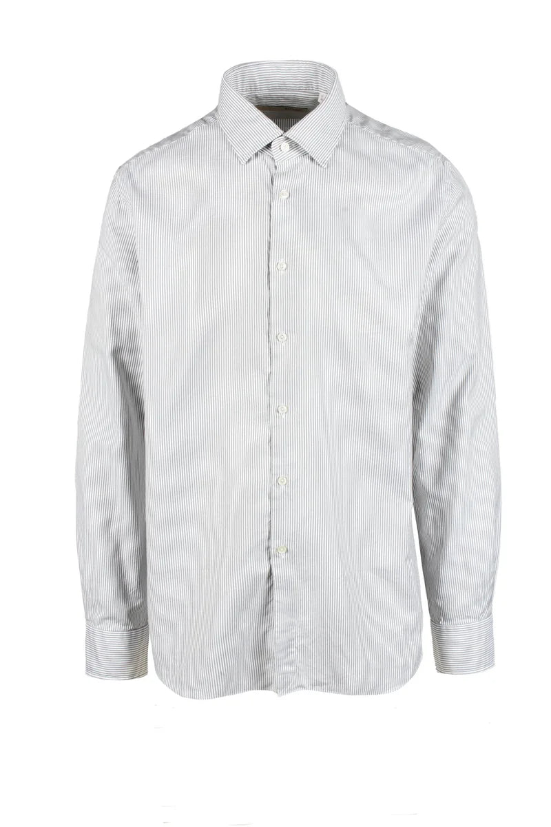 Baturo Camicia Bianco/Grigio