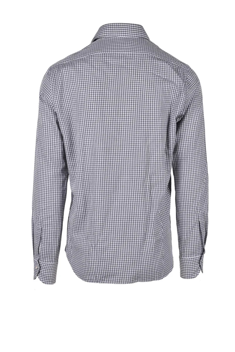 Baturo Camicia Bianco/Grigio