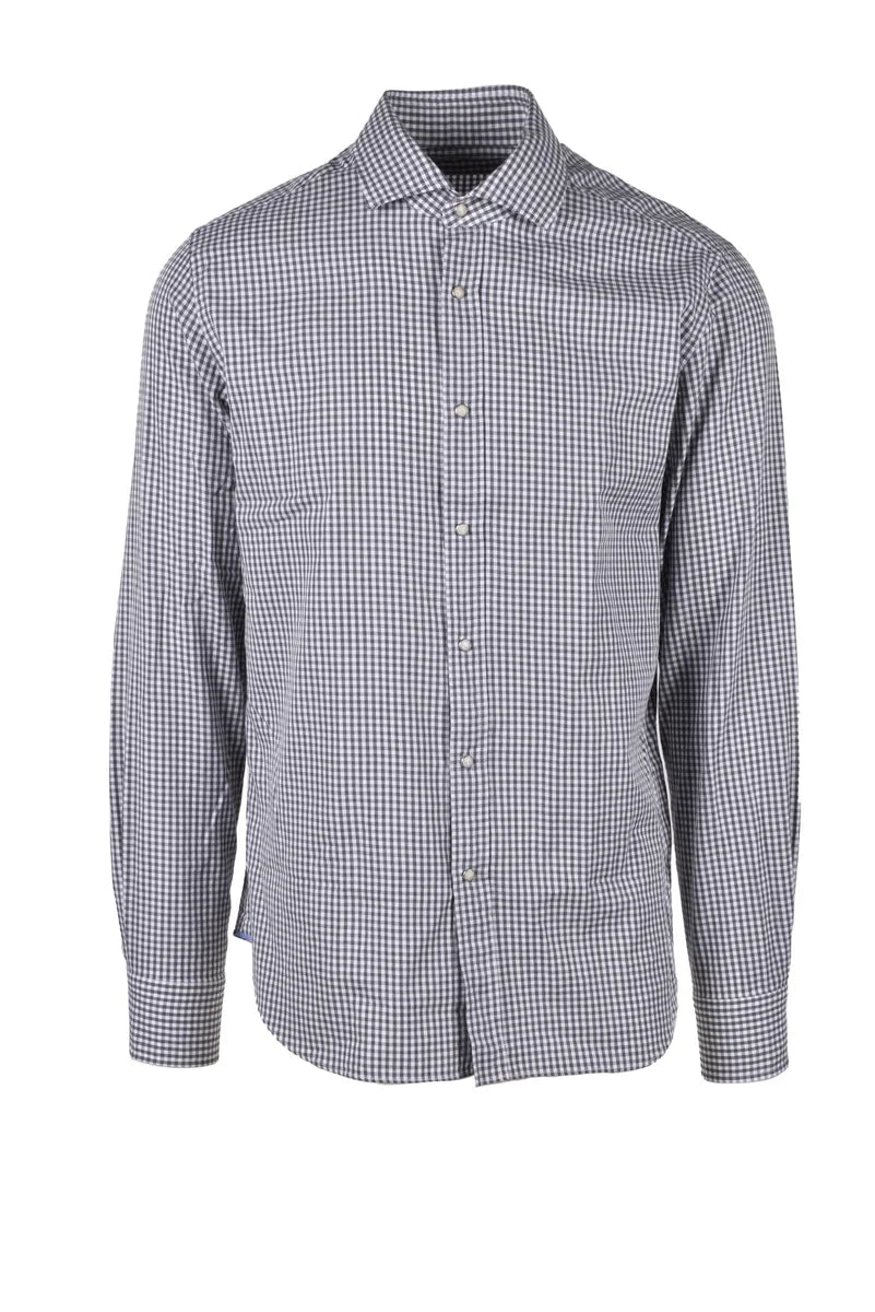 Baturo Camicia Bianco/Grigio