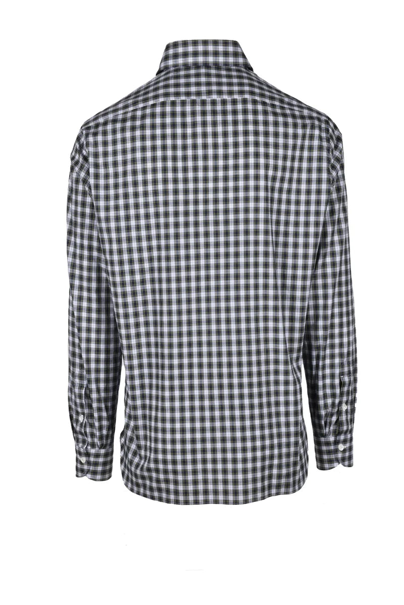 Luigi Borrelli Napoli Camicia Bianco/Blu